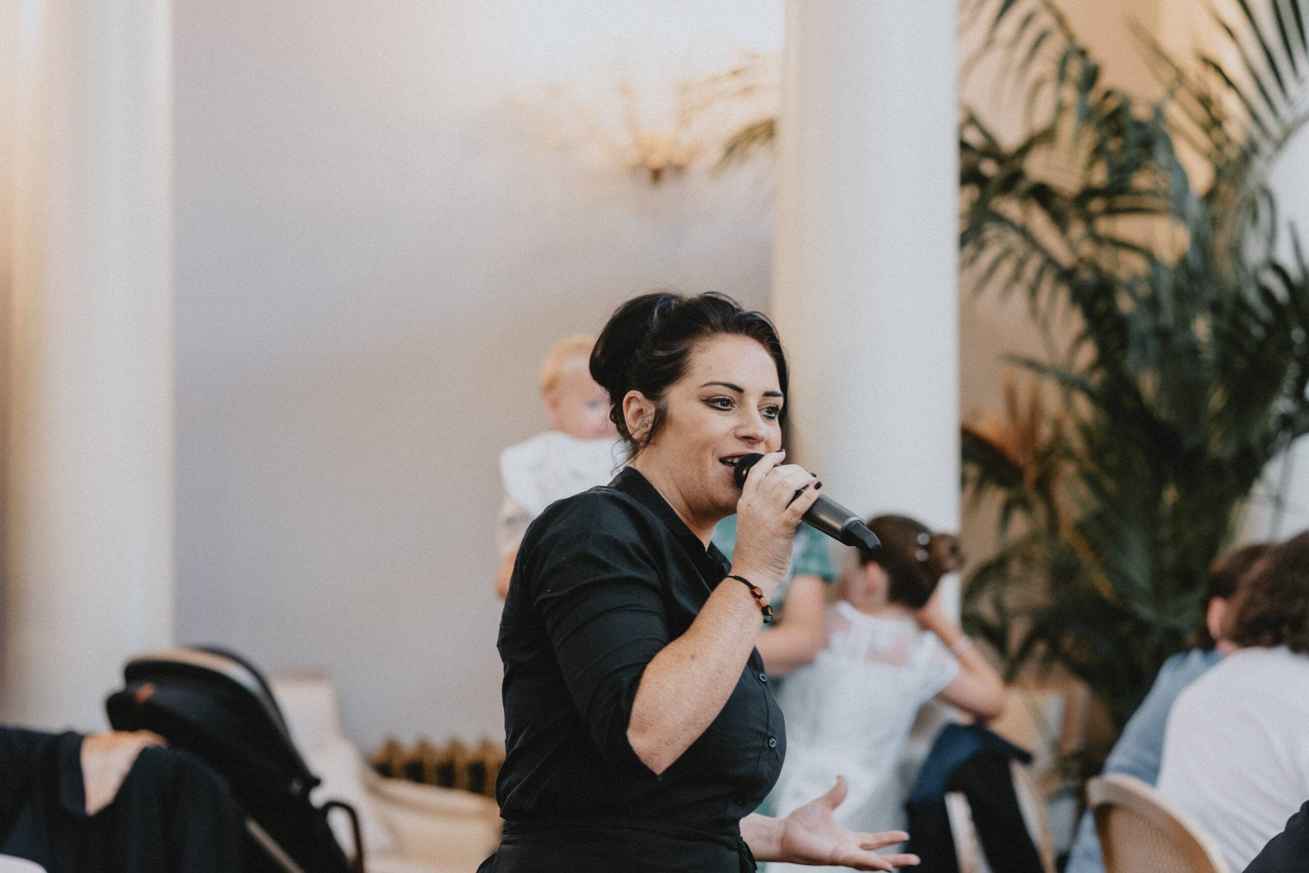 Emily + Anthony - Lartington Hall Surprise Singing Waitresses Middlesbrough